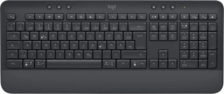Klawiatura Logitech Signature K650 Bluetooth QWERTZ Niemiecki Grafitowa