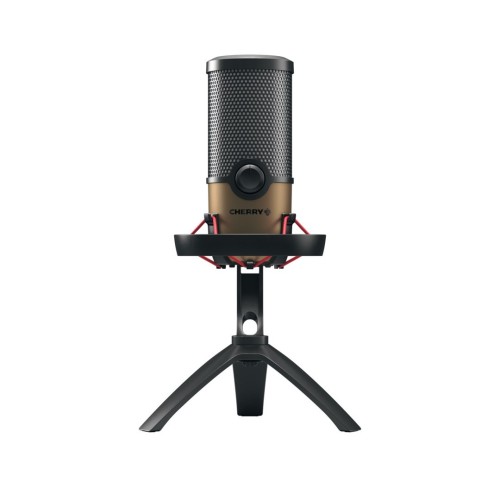 Mikrofon stołowy CHERRY UM 9.0 PRO RGB Czarny, Miedziany