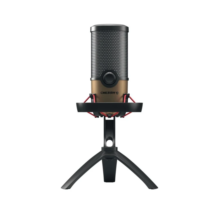 Mikrofon stołowy CHERRY UM 9.0 PRO RGB Czarny, Miedziany