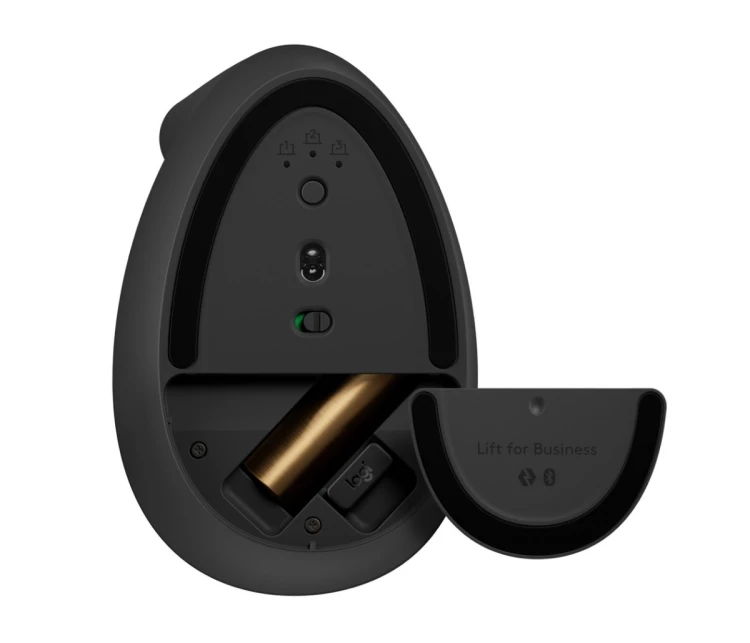 Logitech Lift for Business myszka Biuro Po lewej stronie RF Wireless + Bluetooth Optyczny 4000 DPI