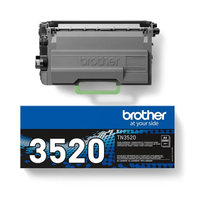 Brother TN-3520 kaseta z tonerem 1 szt. Oryginalny Czarny