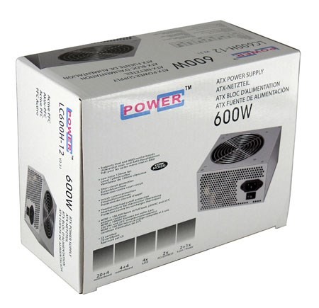 Zasilacz LC-POWER  LC600H-12 (600 W; Aktywne; 120 mm)