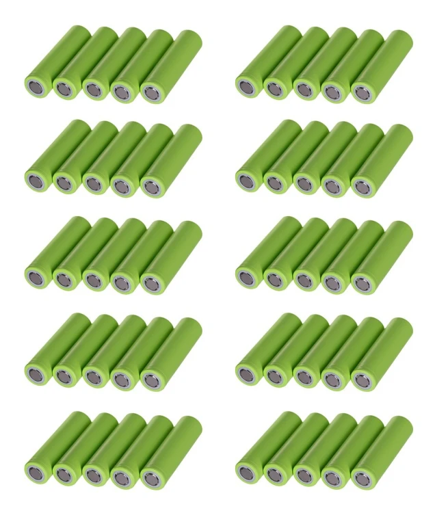 GREEN CELL OGNIWA 18650 50X AKUMULATOR 18650 LI-ION INR1865029E 3.7V 2900MAH