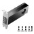 PNY NVIDIA 2000 Ada 16GB LowProfile, PCIe 4.0 x16, Dual Slot, 4x Mini DP 1.4a, 16 GB GDDR6 ECC 128-bit, HDCP 2.2, HDMI 2.0, LP - ATX bracket, 1x mDP t