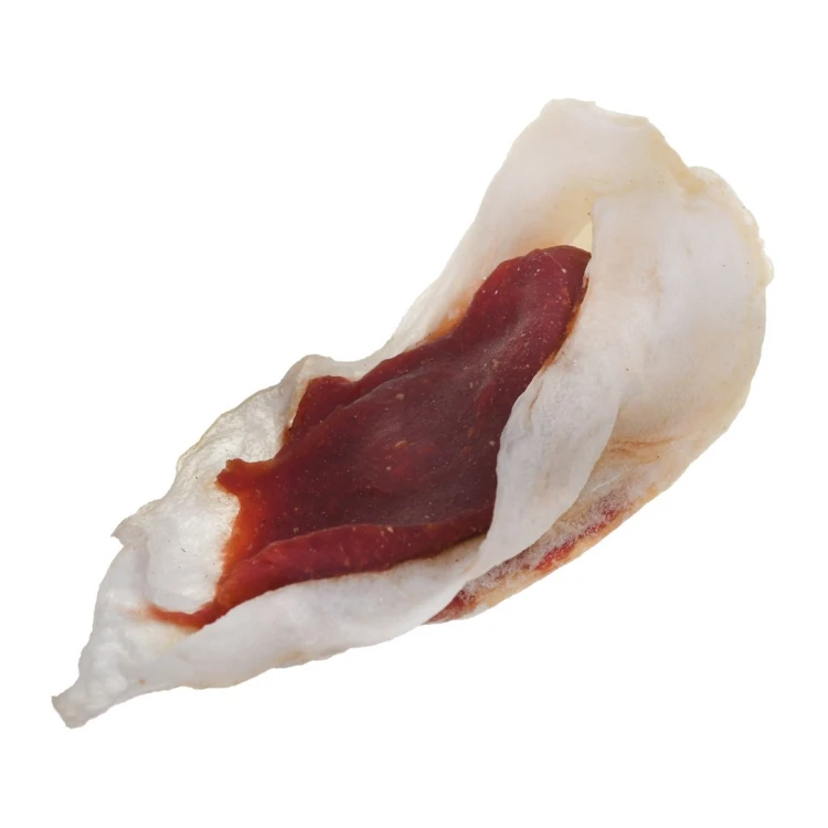 PETITTO Ucho królicze nadziewane kaczką  500G