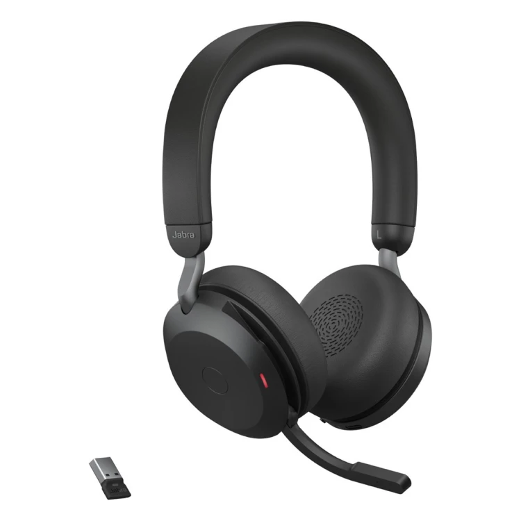słuchawki/zestaw słuchawkowy Jabra Przewodowy i Bezprzewodowy Opaska na głowę Biuro/centrum telefoniczne Bluetooth Podstawka do ładowania Czarny
