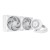 ARCTIC Liquid Freezer III 280 A-RGB Procesor Chłodnica cieczy all-in-one 14 cm Biały 1 szt.