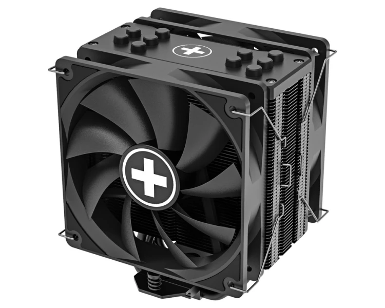 System chłodzenia procesora Xilence Performance A+ XC061 12 cm Czarny 1 szt.