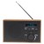 Radio Denver DAB-46DARK GREY Internet Analogowe i cyfrowe Czarny, Brązowy
