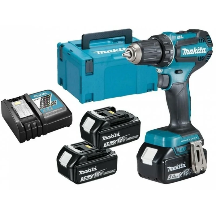 Wkrętarka Aku 18V 50Nm 3x3,0Ah DDF485RF3J MAKITA