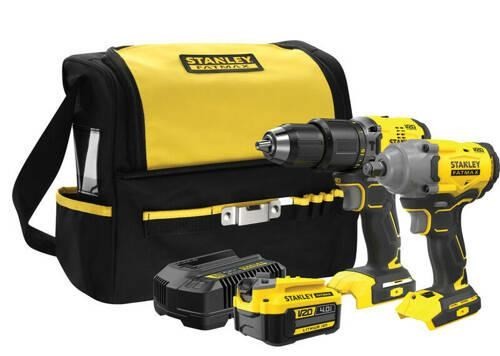 STANLEY ZESTAW V20 SFMCK217M1S (SFMCD715 + SFMCF920) 1x4,0Ah TORBA