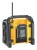 DeWALT DCR020-QW radio Przenośny Cyfrowy Czarny, Żółty