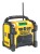 DeWALT DCR020-QW radio Przenośny Cyfrowy Czarny, Żółty