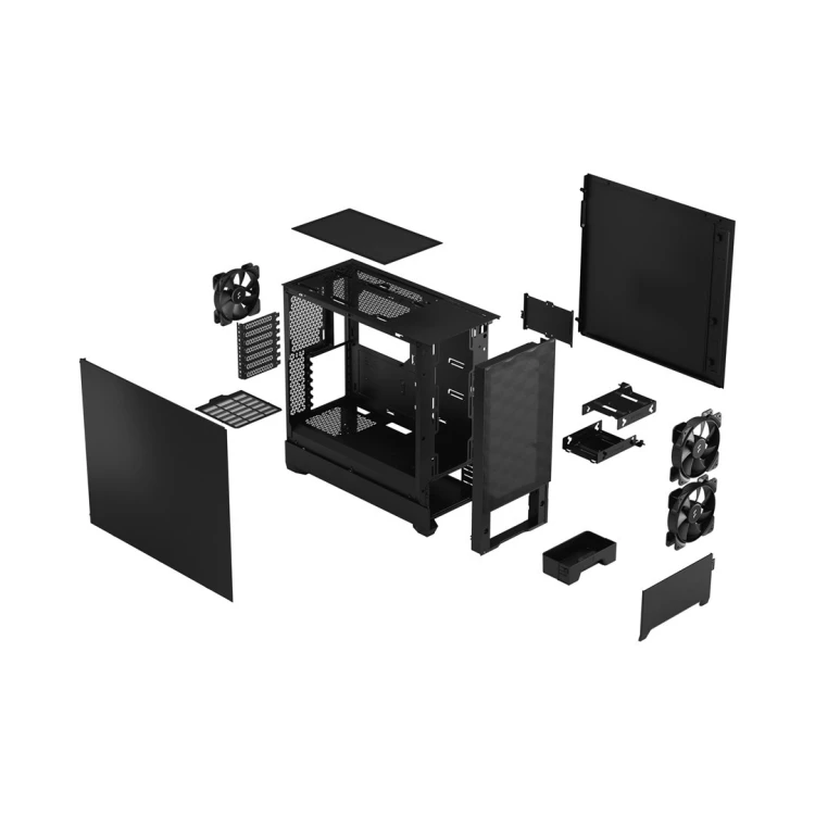 Obudowa Fractal Pop Air Black Solid