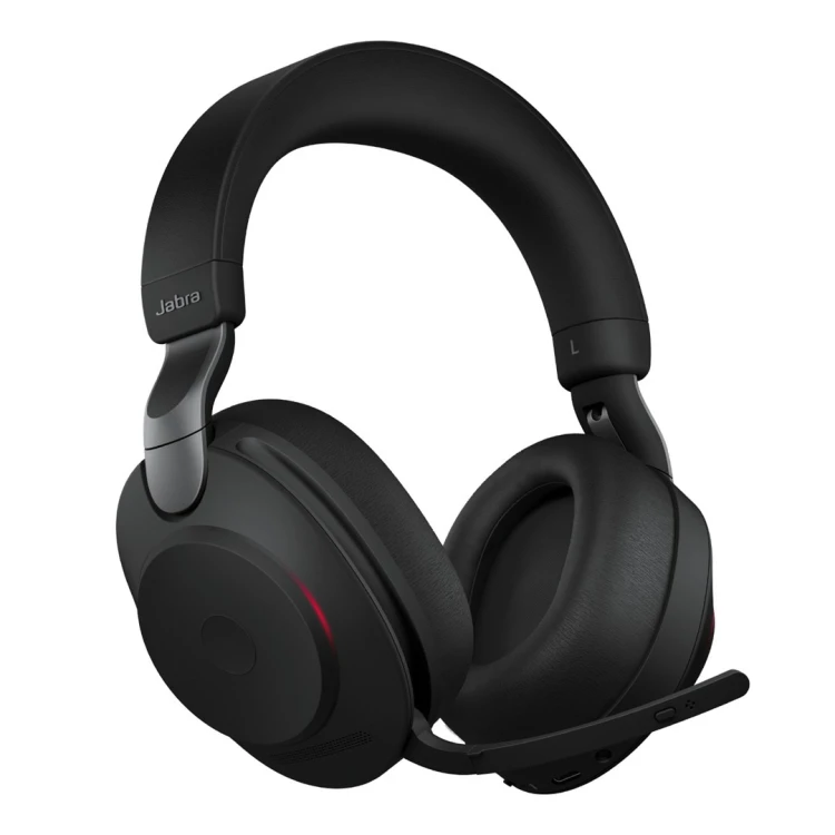 Jabra 28599-989-899 słuchawki/zestaw słuchawkowy Przewodowy i Bezprzewodowy Opaska na głowę Biuro/centrum telefoniczne USB Type-C Bluetooth Czarny