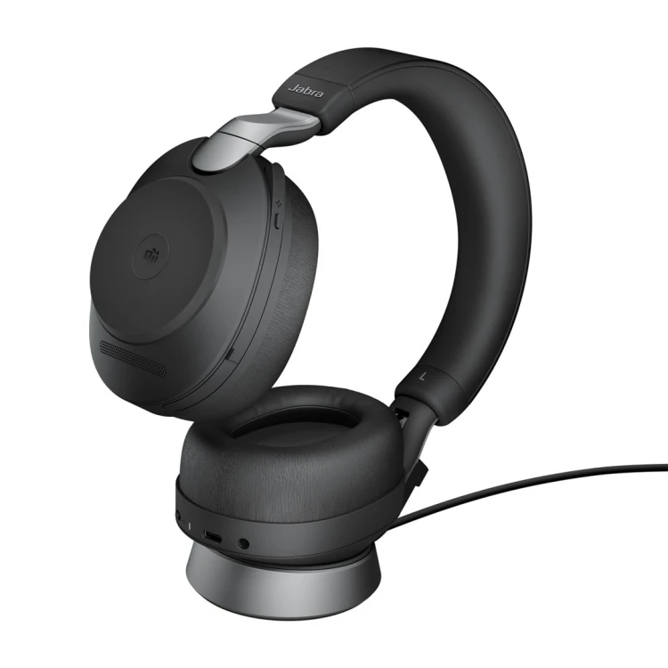 Jabra 28599-999-989 słuchawki/zestaw słuchawkowy Przewodowy i Bezprzewodowy Opaska na głowę Biuro/centrum telefoniczne USB Typu-A Bluetooth Czarny