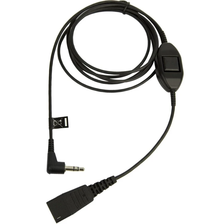 Kabel audio Jabra 8735-019 0,5 m QD 3.5mm Czarny