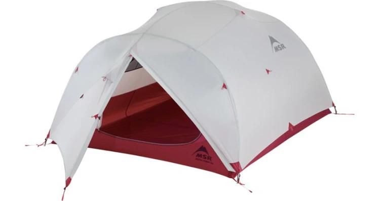 Namiot 3-osobowy MSR Mutha Hubba NX - gray/red