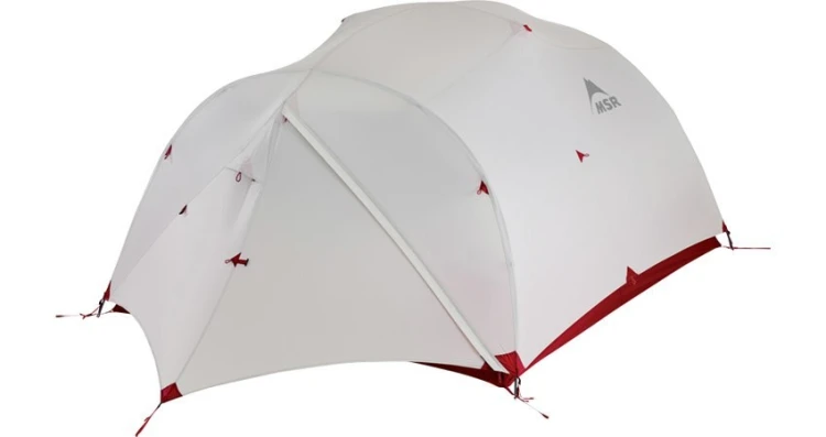 Namiot 3-osobowy MSR Mutha Hubba NX - gray/red