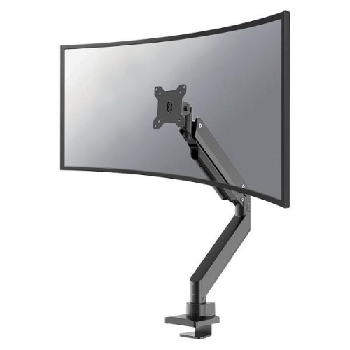 Uchwyt biurkowy do monitora Neomounts NM-D775BLACKPLUS 10-49" - sprężyna gazowa - Topfix - ogranicznik 180°