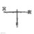 Uchwyt Neomounts by Newstar FPMA-D550DBLACK 10-32"