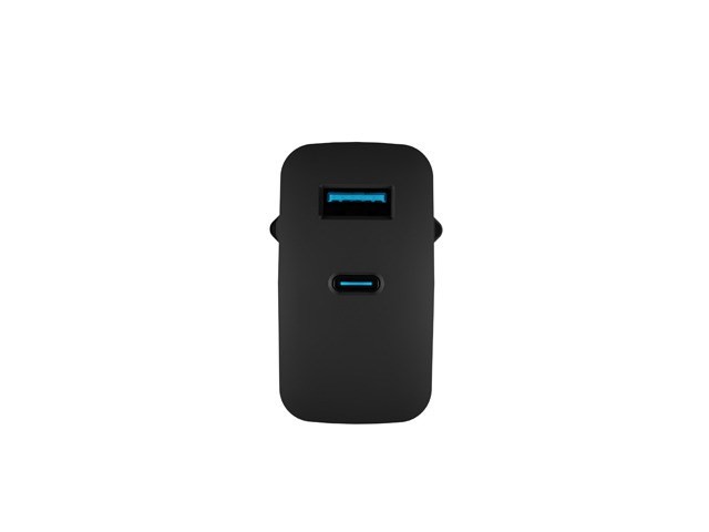 NATEC ŁADOWARKA RIBERA GAN 1X USB-A + 1X USB-C 45W CZARNA NUC-2143