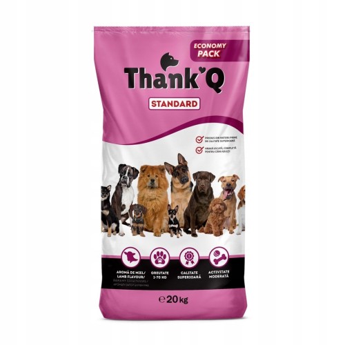 THANK"Q STANDARD Karma dla psa, jagnięcina 20kg
