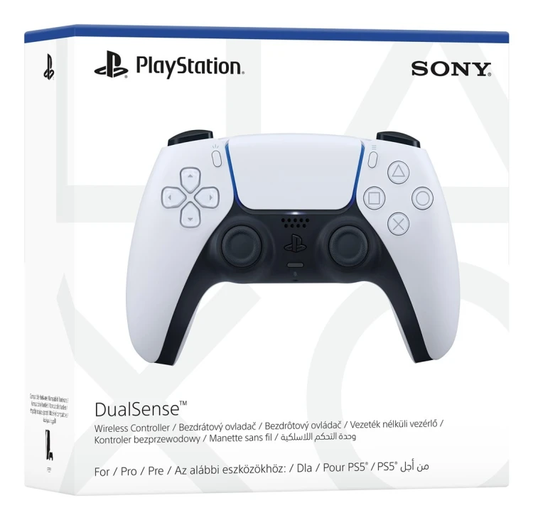 Kontroler bezprzewodowy SONY DualSense WHITE PS5