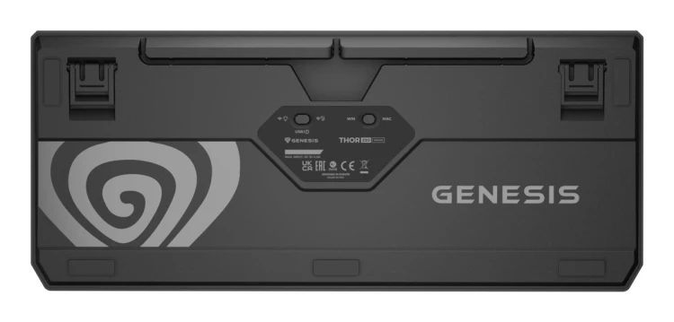 GENESIS Thor 230 TKL klawiatura Gaming USB + RF Wireless + Bluetooth QWERTY US English Czarny