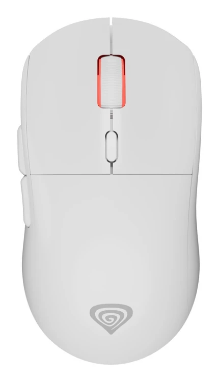 GENESIS Zircon XIII myszka Gaming Oburęczny RF Wireless + USB Type-C Optyczny 26000 DPI