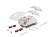 GENESIS Zircon XIII myszka Gaming Oburęczny RF Wireless + USB Type-C Optyczny 26000 DPI