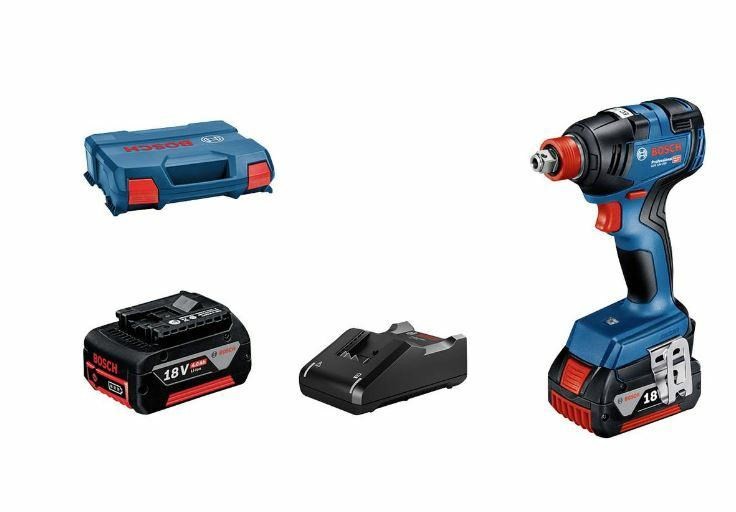 BOSCH KLUCZ UD.GDX 18V-200  2x4,0Ah 200Nm L-CASE