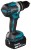 Makita DHP484 2000 RPM Czarny, Niebieski