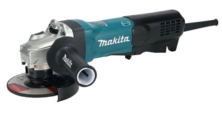 MAKITA.SZLIFIERKA KĄT.125mm  GA5094 1900W WŁĄCZNIK ŁOPATKOWY, HAMULEC