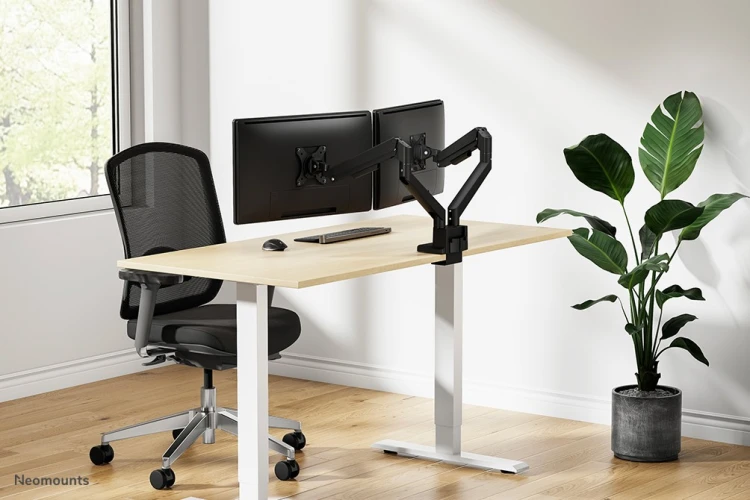 Neomounts DS70-250BL2 uchwyt / stojak do monitorów 81,3 cm (32") Biurko Czarny