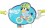 Rower dzieciecy Toimsa Bluey 12"