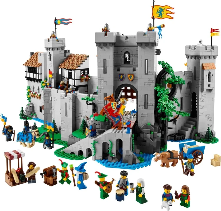 LEGO Icons 10305 - Zamek rycerzy herbu Lew