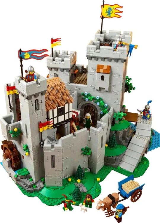 LEGO Icons 10305 - Zamek rycerzy herbu Lew