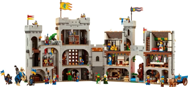 LEGO Icons 10305 - Zamek rycerzy herbu Lew