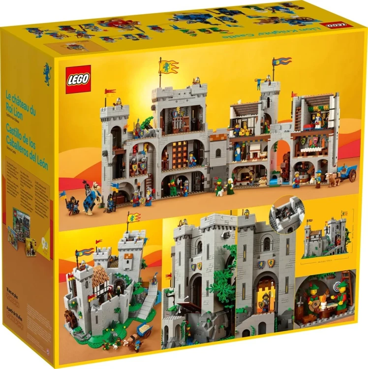LEGO Icons 10305 - Zamek rycerzy herbu Lew