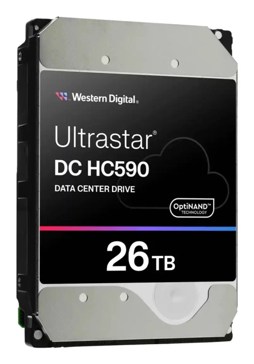 Dysk serwerowy HDD Western Digital Ultrastar DC HC590 WUH722626AL5204 (26 TB; 3,5"; SAS)