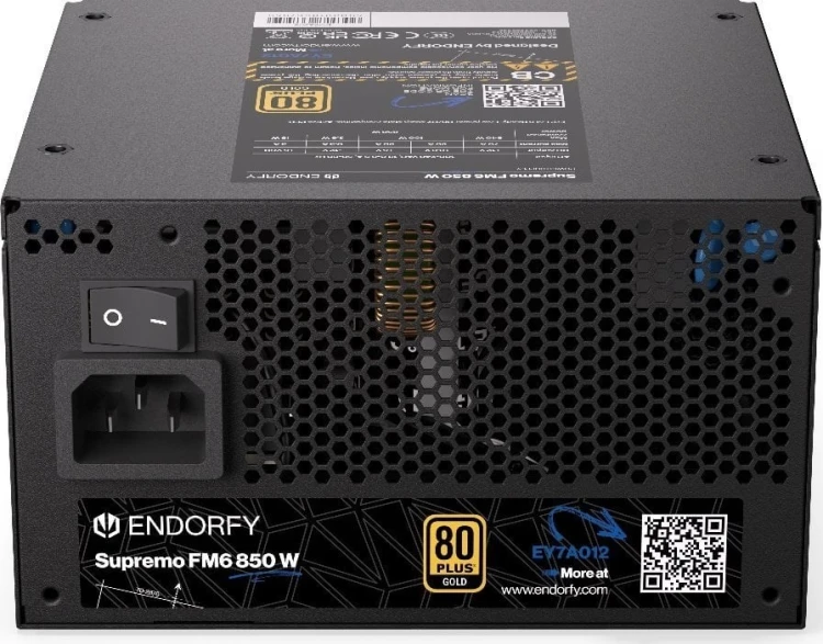 Zasilacz ENDORFY Supremo FM6 850 W  EY7A012
