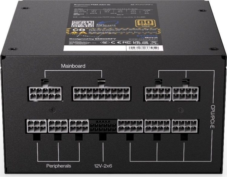 Zasilacz ENDORFY Supremo FM6 850 W  EY7A012