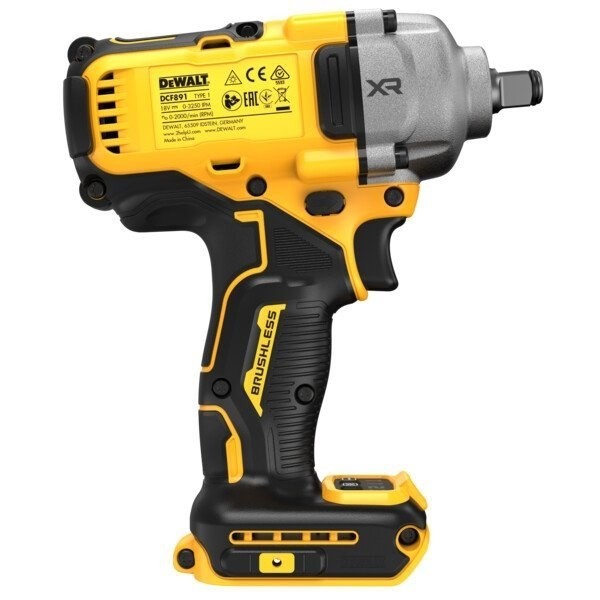 KLUCZ UDAROWY 1/2"  2X5Ah DCF891P2T DEWALT 2 akumulatory