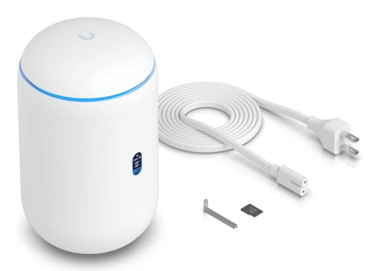Router(Gateway), Kontroler UniFi, NVR, Switch PoE, Access Point Wi-Fi 7 Ubiquiti UniFi  (UDR7-EU)