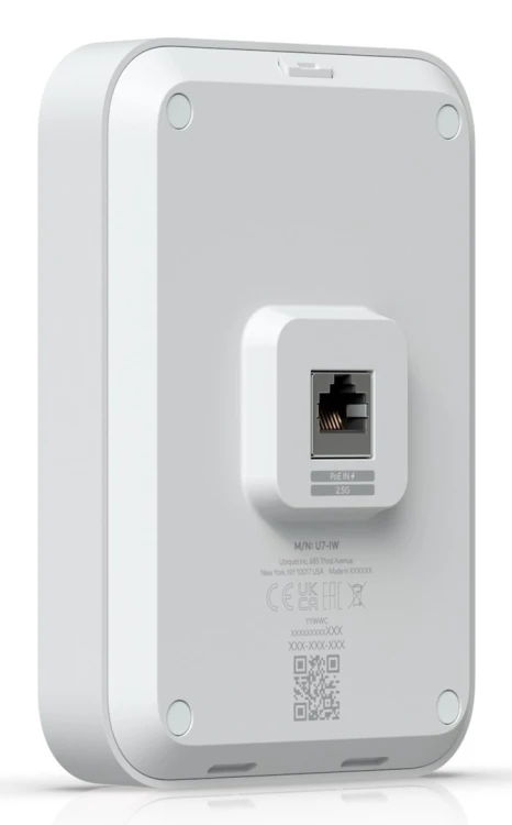 Access Point Wi-Fi 7 Ubiquiti UniFi U7 In-IW 2.4GHz(2 x 2)/5GHz(2 x 2) PoE+/PoE 1x2,5G (U7-IW-EU)