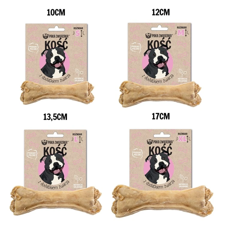 Paka Zwierzaka Kość z dodatkiem żwacza S-10 cm 35g