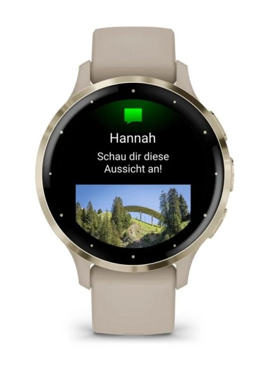 Zegarek Garmin Venu 3S, 41mm AMOLED French Grey