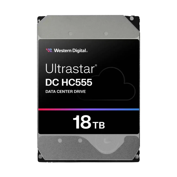 Dysk serwerowy HDD Western Digital Ultrastar DC HC555 WUH722018CL5204 (18 TB; 3.5"; SAS)
