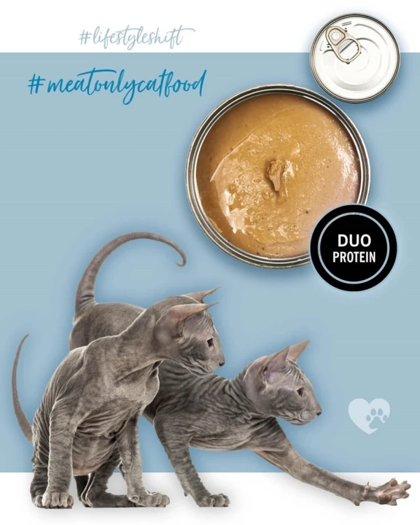 3Coty TURKEY + CHICKEN for Kittens 80g